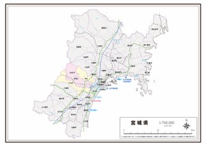 東北地方 楽地図 日本全国の白地図ダウンロードサイト