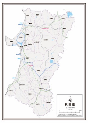 東北地方 楽地図 日本全国の白地図ダウンロードサイト