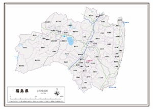 東北地方 楽地図 日本全国の白地図ダウンロードサイト