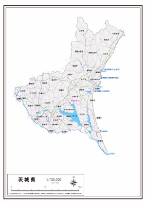 関東地方 楽地図 日本全国の白地図ダウンロードサイト