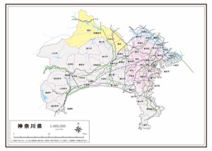 富山県 県域のみ の白地図 ラクして 楽しい 楽地図