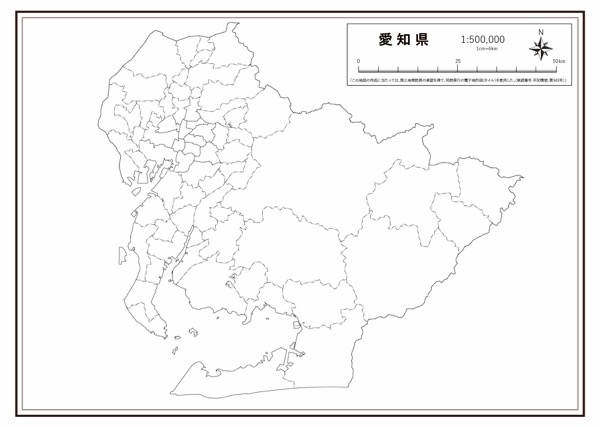 最新のhd白地図 愛知 県 花の画像